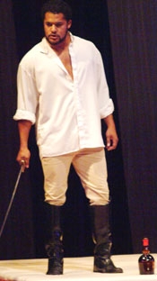 Actor Dirden Discusses His Double-Duty 'Othello'