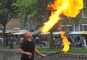Busking a Lottery at Edinburgh Fringe