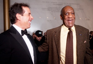 Joke's On Bill Cosby As Seinfeld, Rock Pay Tribute