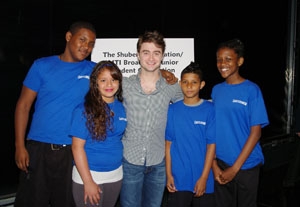 Daniel Radcliffe Welcomes Middle Schoolers to Majestic Theatre