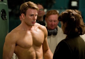Chris Evans Savors the Moment as 'Captain America'