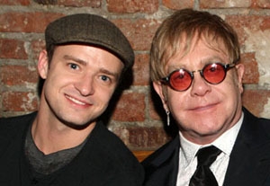 Justin Timberlake is Elton John's Choice to Play Him in Biopic