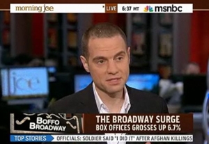 VIDEO: Jordan Roth Talks Broadway Box Office on "Morning Joe"