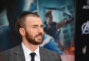 Evans Feels the Power of Superheroes in 'Avengers'