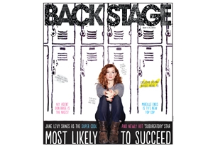 Jane Levy, star of 'Suburgatory,' in Back Stage: May 3, 2012.