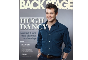 Hugh Dancy in Back Stage: May 17, 2012
