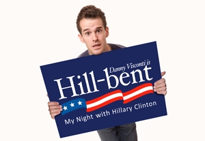 NY Review: 'Danny Visconti Is Hill-bent: My Night With Hillary Clinton'
