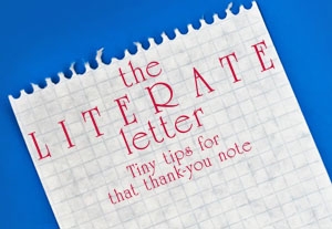 The Literate Letter