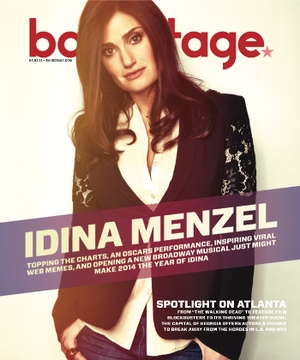 Idina Menzel On the Cover of Backstage This Week!