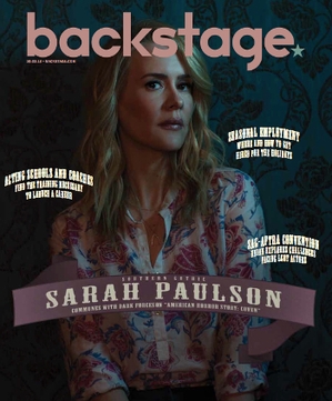 Sarah Paulson On the Cover of Backstage This Week!
