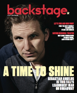 Sebastian Arcelus On the Cover of Backstage This Week!