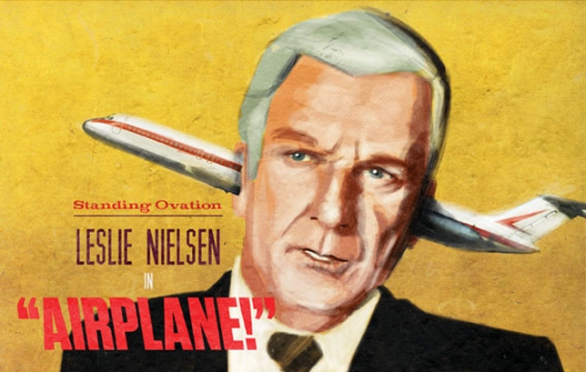 Standing Ovation: Leslie Nielsen in 'Airplane!'