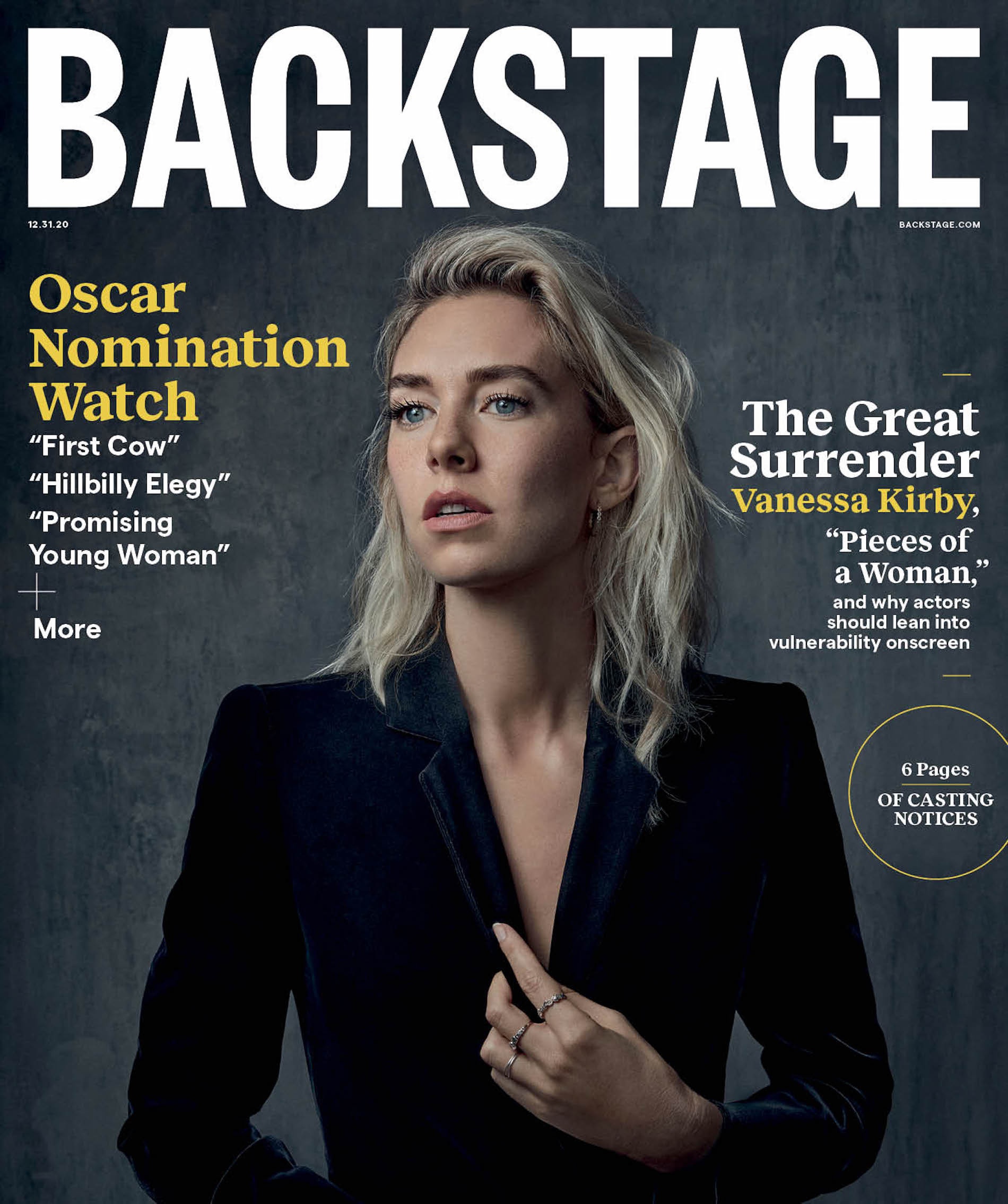 Vanessa Kirby on 'Pieces of a Woman' and Facing Fears | BACKSTAGE